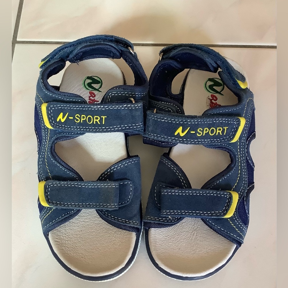 Boy’s New Naturino Suede Sandals